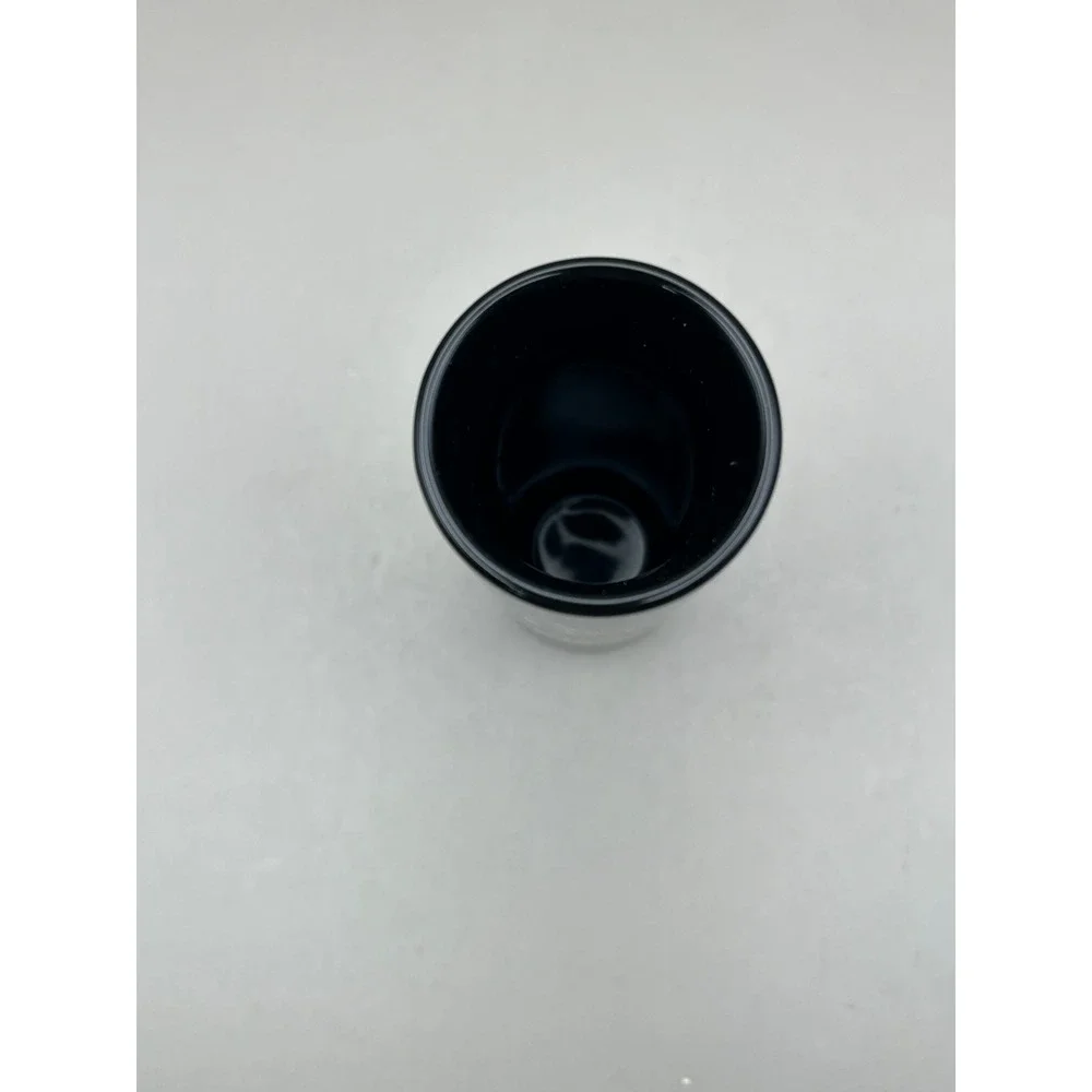 Harley-Davidson New Orleans Louisiana Shot Glass Black Ceramic Tall 4